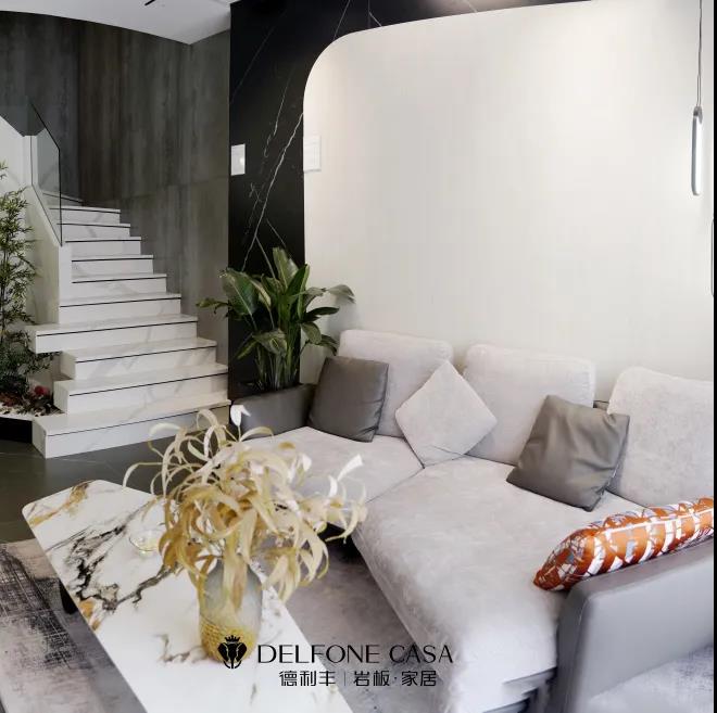 探店速遞 | 德利豐滕州巖板展館，呈現(xiàn)獨特空間美感(圖1)