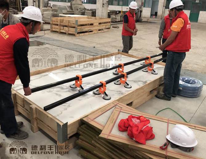 【揭秘】德利豐大巖板鋪貼視頻花絮，速速圍觀(圖14)